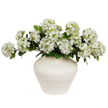 Artificial for Decoration, 6Pcs 23inch White Fake, Faux for Vase, Faux Floral Stems for Wedding Party Kitchen Home