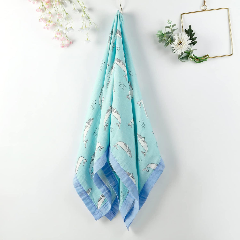 Muslin Quilt Swaddle Blanket, Baby Everything Blankets