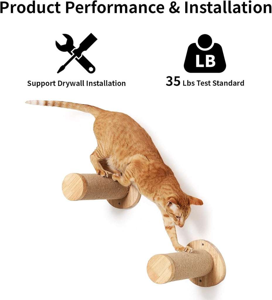 Cat Wall Steps, 11.8 Inch, 2 of Pack