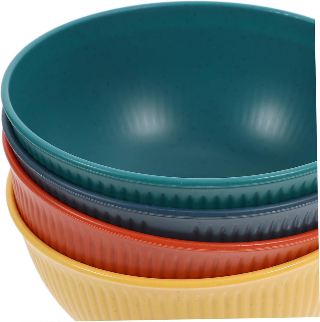 Xmas 16 Piece Square Dinnerware Set, PP Unbreakable Plates and Bowls