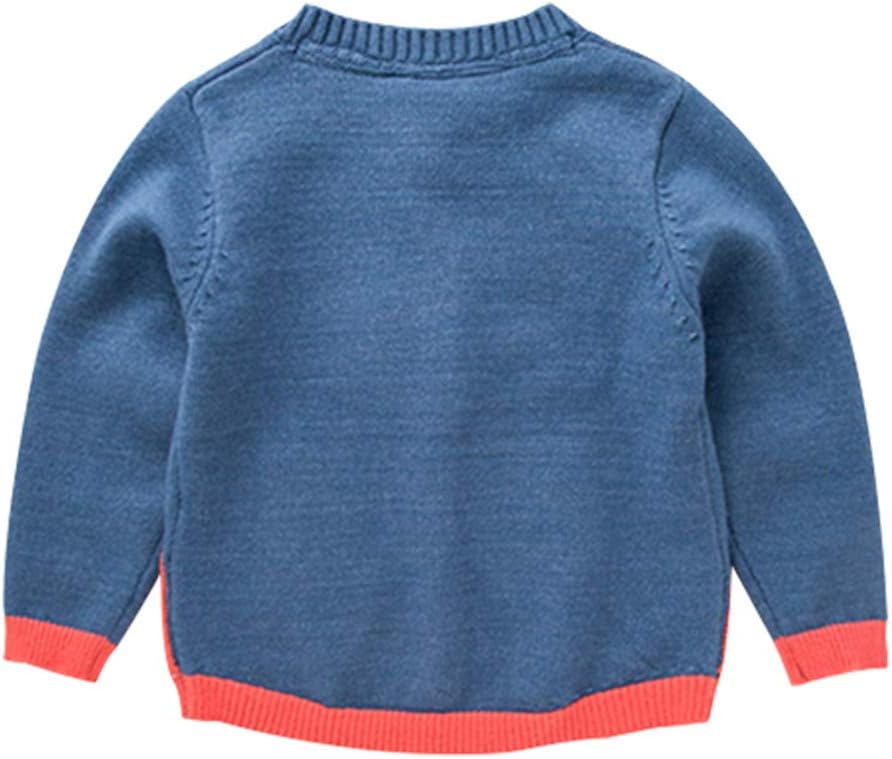 Toddler Sweaters Knitted Cardigan for Boys Girls 1-7 Years Rainbow