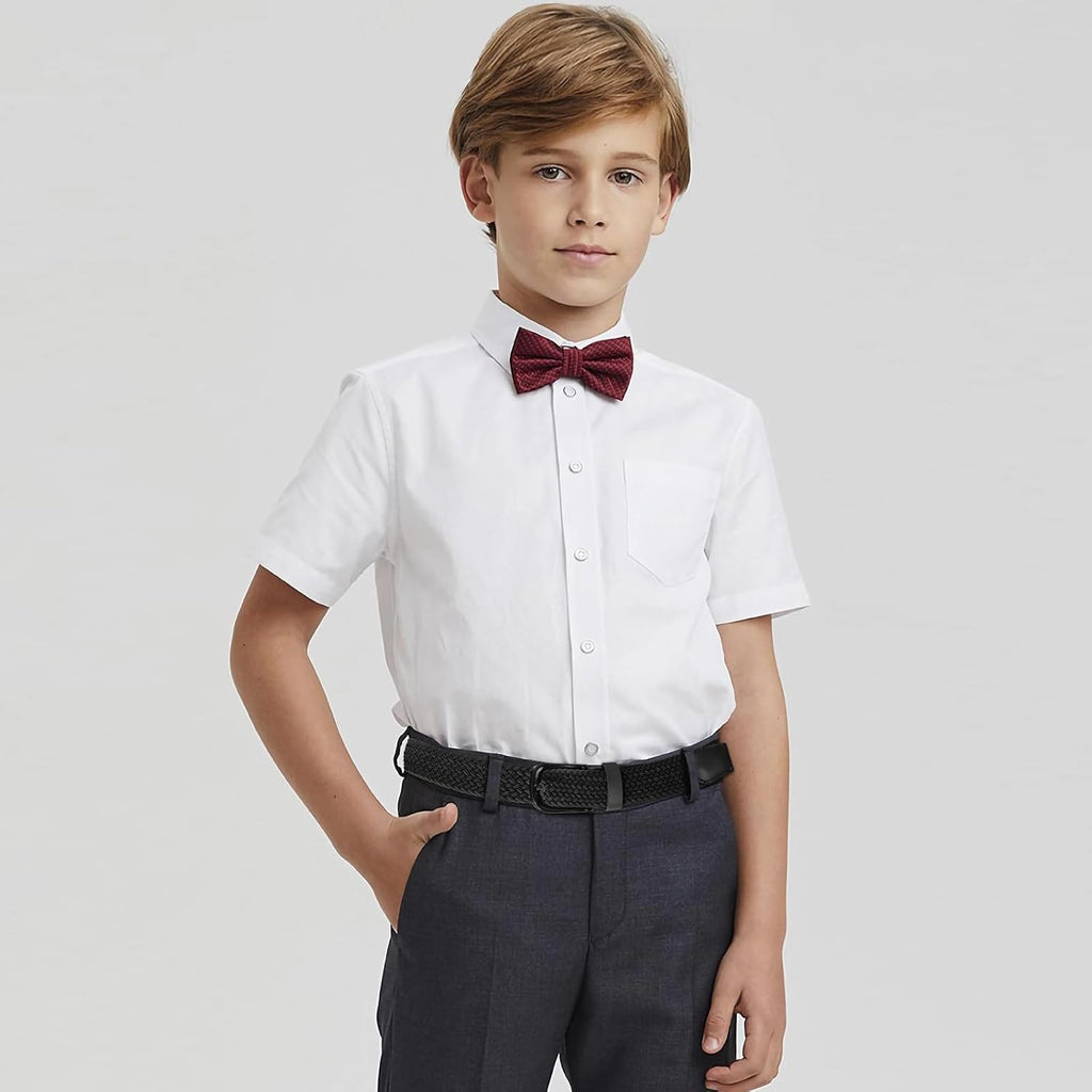 Kids Belt for Boy Stretch Pin Buckle Elastic Woven Casual Toddler Youth Belt