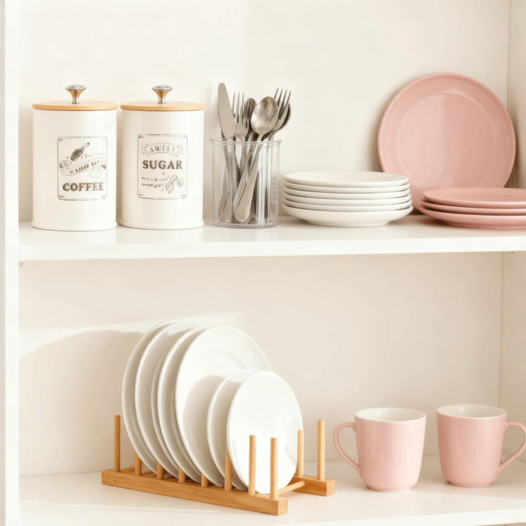 Metal Canisters Sets for the Kitchen, 40 Oz Coffee Sugar Tea Container Set, Farmhouse Style, Food Storage Containers