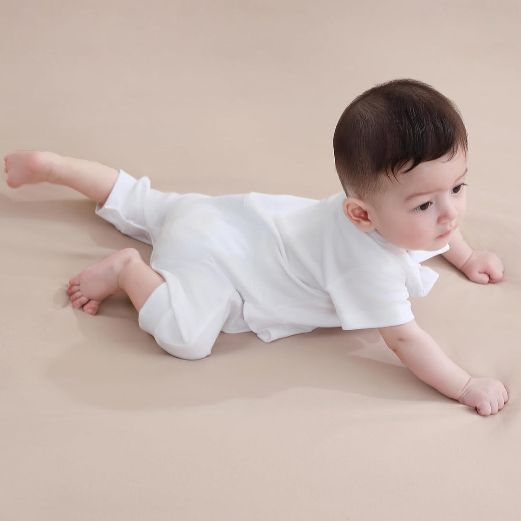 Baptism Outfit Baby Boys Christening Romper