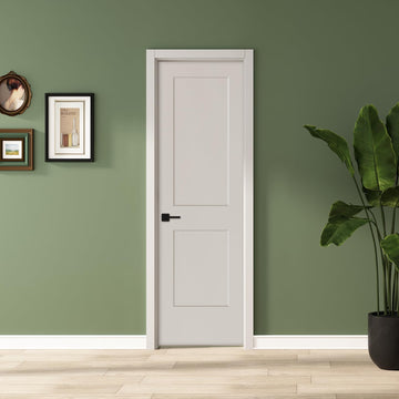 24x80 in 2-Panel White Primed Interior Door Panel
