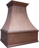 Copper Wall Mount Range Hood Baffle Filters