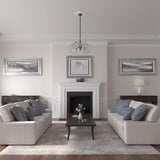 17 3/4"OD x 3 3/4"ID x 1"P Peralta Ceiling Medallion (Fits Canopies up to 4 5/8")