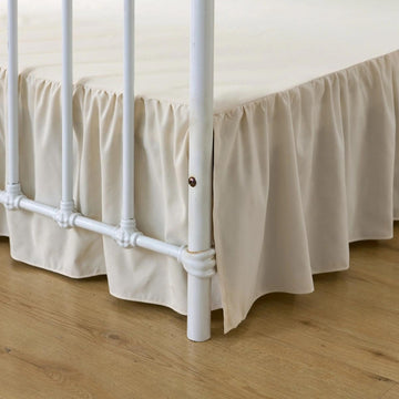 Bed Skirt Ruffled Bed Skirts with Split Corners