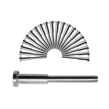 20 Pack Invisible Cable Railing Hardware, 1/8" T316 Stainless Steel Invisible Receiver, Swage Tensioner 1/8" for Wood