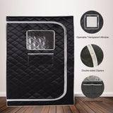 Smartmak Full Size Steam Sauna Tent, Portable Whole Body Home Spa Room, 1 or Two Person Large Space