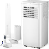 8000 BTU Portable Air Conditioner, 4-in-1 AC Unit with Cooling, Dehumidifier & Fan Modes, Sleep Mode