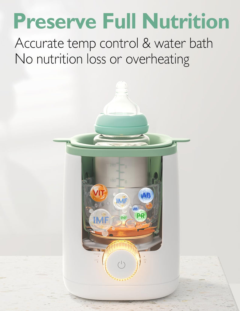 Baby Bottle Warmer for Breast Milk, Fullest Nutrients Preserved