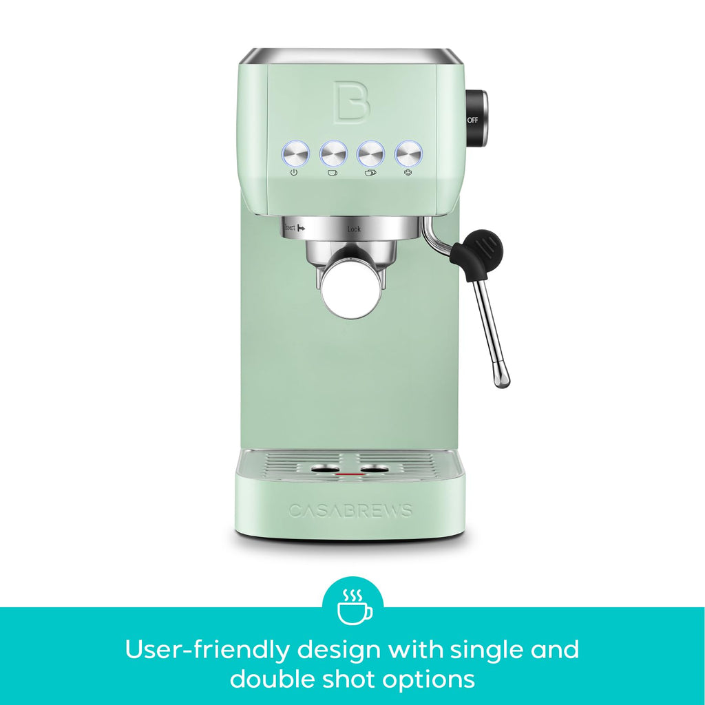 Essential Espresso Machine, Stainless Steel Espresso Maker