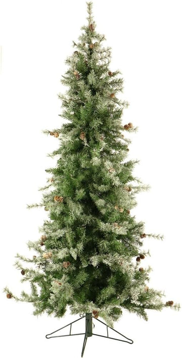 Ft. Buffalo Fir Slim Christmas Tree, Unlit, Decoration