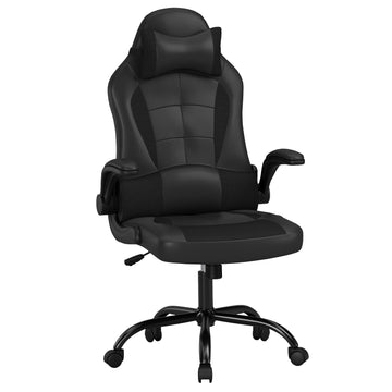 Ergonomic Gaming Chair for Adults, Office Desk Chair, Black