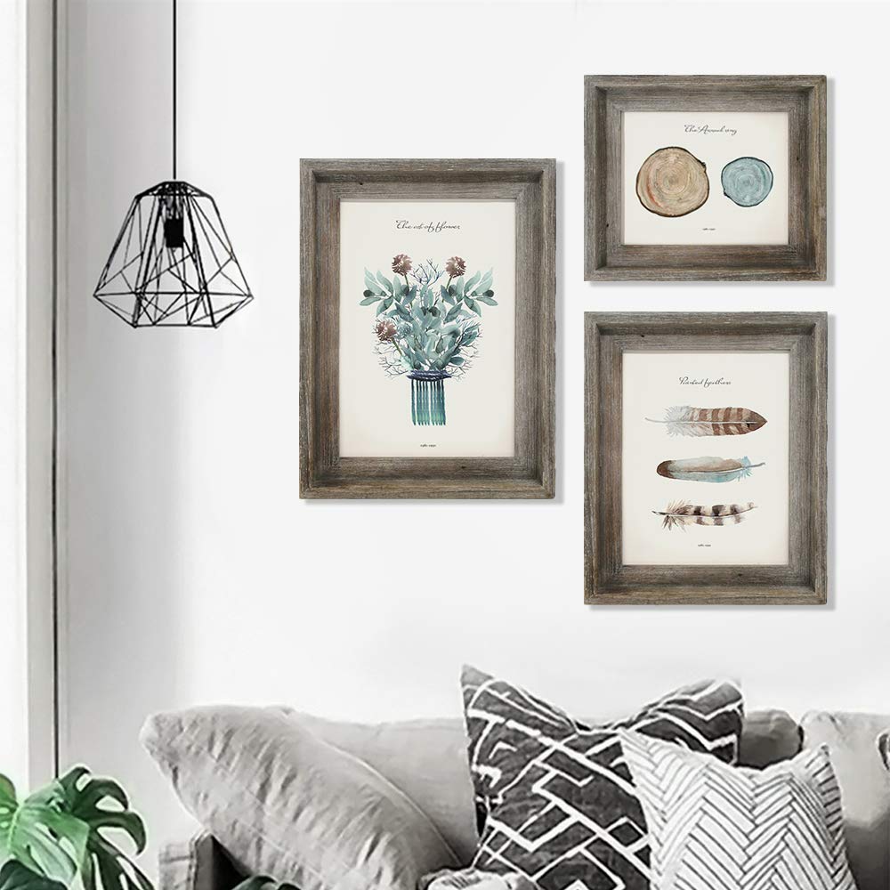 Rustic Picture Frames 11x14, Farmhouse Diploma Certificate Frame