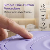 Portable Washing Machine,Foldable Mini Washer Travel Washing Machine,8L 3 Modes Upgraded Small Collapsible Laundry for