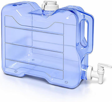 Fridge Water Dispensers Bottle with Leak-proof Spigot and Convenient Handle Reusable Plastic Juice Beverage Dispenser