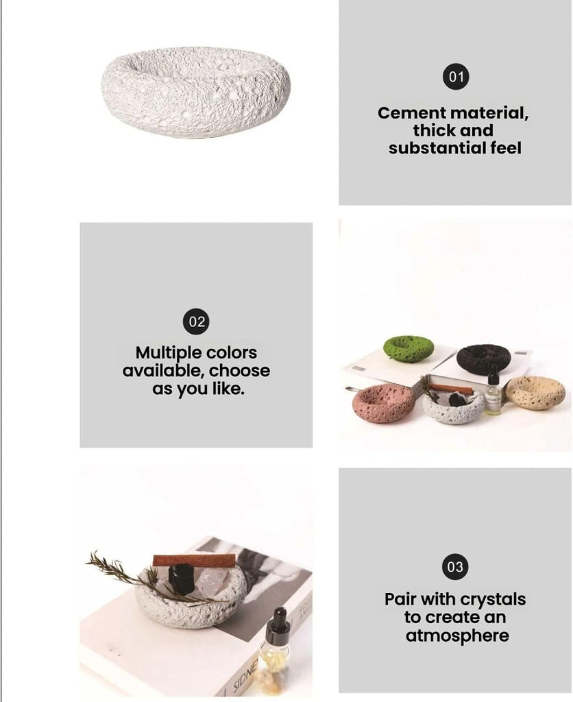 Elevate Your Space with Our Hand Poured Cement Candle Vessel, Thick Concrete Jar for DIY Pouring & Modern Home