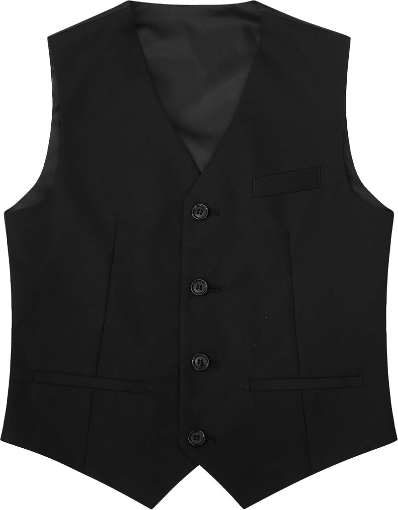 Boys Suit Piece & Piece Tuxedo for Kids with Suspenders