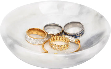 Marble Jewelry Dish - Rings Holder