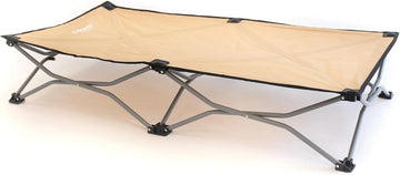 Elevated Dog Bed, Folding Dog Cot for Large Dogs up to 95 lbs, Portable Raised Pet Bed for Indoor & Outdoor Use