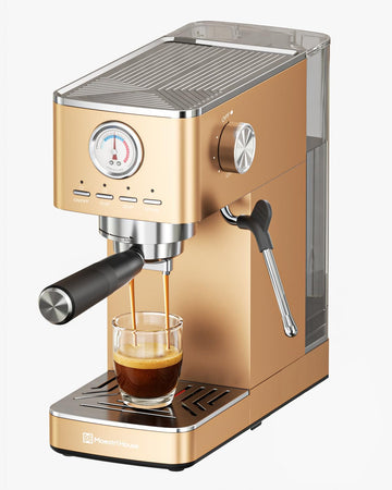 Espresso Machine with 20 Bar Italian Pump and Milk Frother