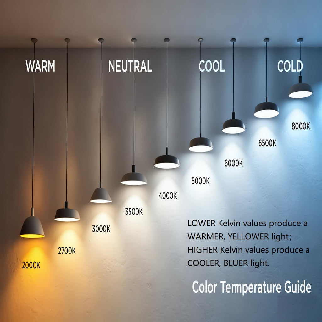 A19 LED Light Bulbs Dimmable, 60W Equivalent, Energy Efficient 9W, 2700K, 800 Lumens, E26 Standard Base, Lighting for