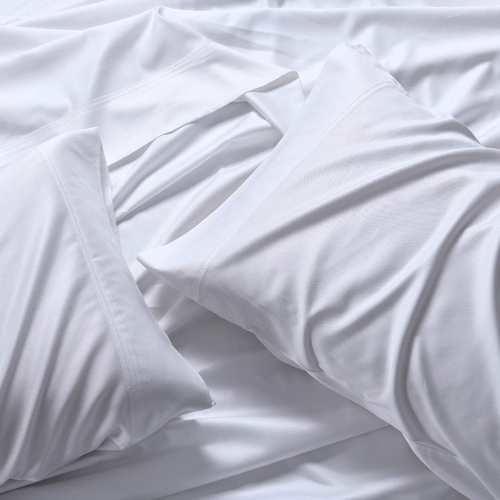 Queen 600 TC 100% Viscose from Bamboo Sheets Set, Sea