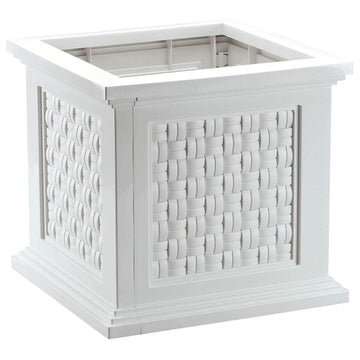 Lightweight All-Weather Rattan-Style Planter Box