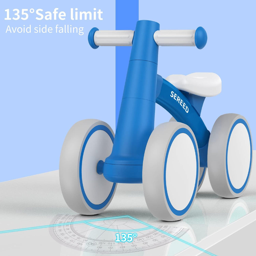 Baby Balance Bike for 1 Year Old Boy Girl, First Birthday Gift Toy