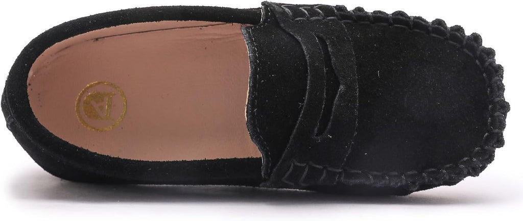 Kids' Soft Suede Slip On Loafers