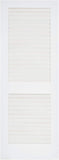 Louver-Louver Plantation Interior Door Slab, White (80x18)