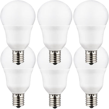 A15 LED Appliance Light Bulb 6W (40W Equivalent) 480 Lumens 3000K Soft White Dimmable E17 Intermediate Base ETL