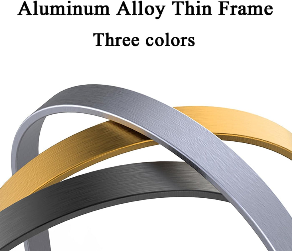 Full Length Mirror, Oval Wall Mounted Mirror, 48"x16" Door Mirrors Full Length with Hanging Leather Strap with