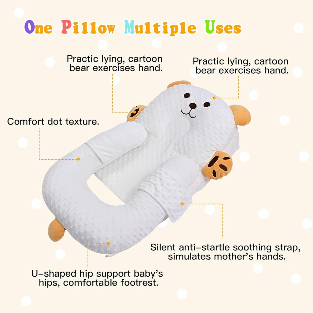 2026 Baby Lounger for Newborn, Baby Lounger and Travel, DIY Breathable Soft Cotton Infant Lounger, Newborn Babies