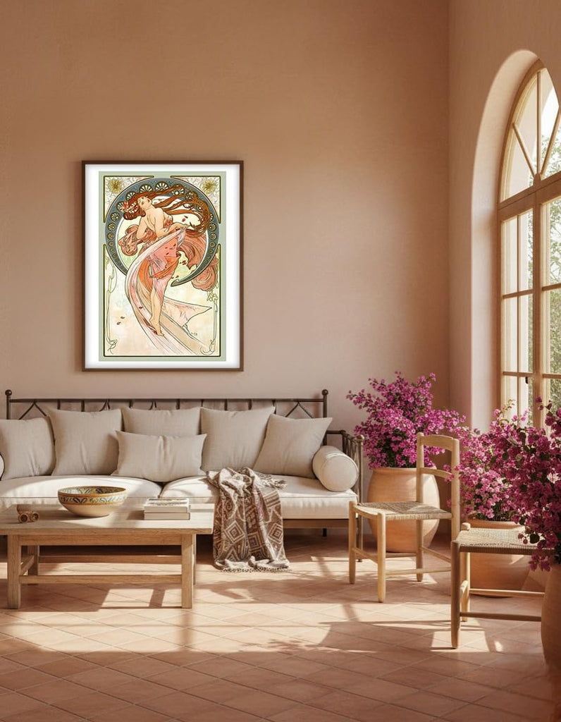 Dance - Art Nouveau Beauty Poster Print