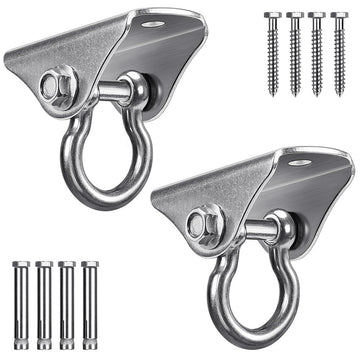 Heavy Duty Swing Hanger Stainless Steel Ceiling Swing Hooks 2 Pack