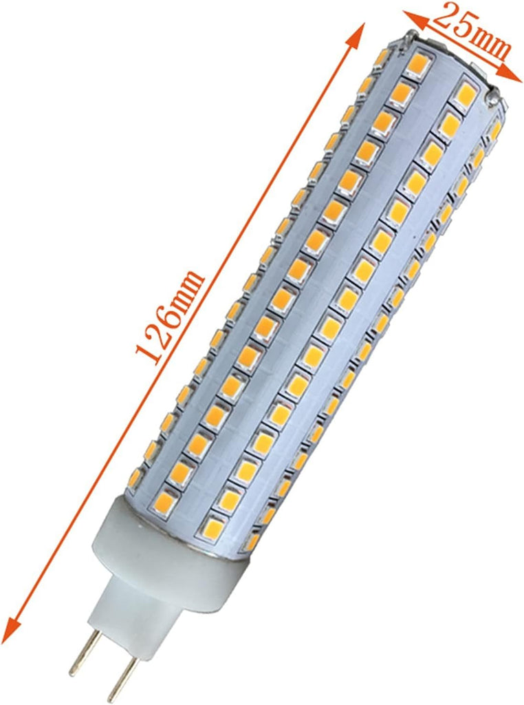 LED Light 10Pcs Dimmable G8.5 LED Bulb 2835 SMD 15W 20W LED Corn Light 360 Degree Light Beam Angle AC85-265V G8.5