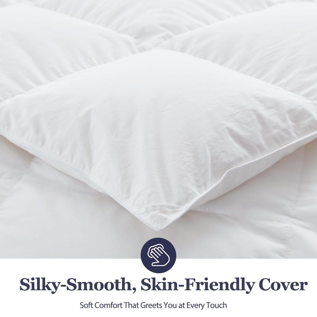 Ultra-Soft Down Feather Comforter California King Size
