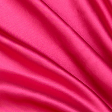 Bridal Satin Hot Pink, Fabric by the Yard