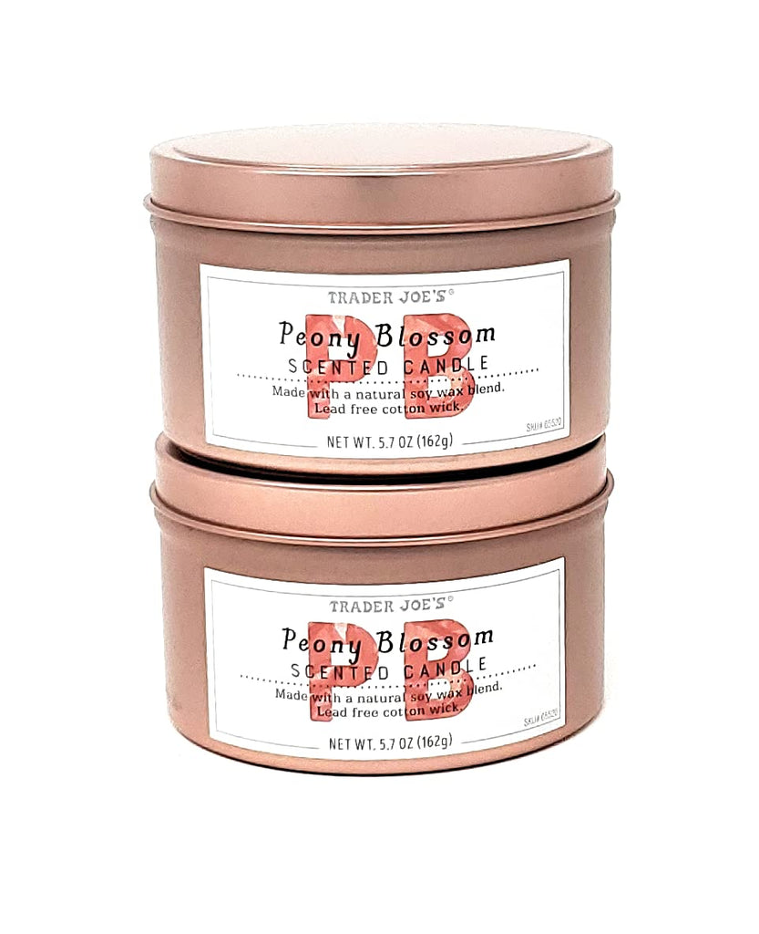 Peony Blossom Candle NET WT. 5.7 OZ Each - Set of 2