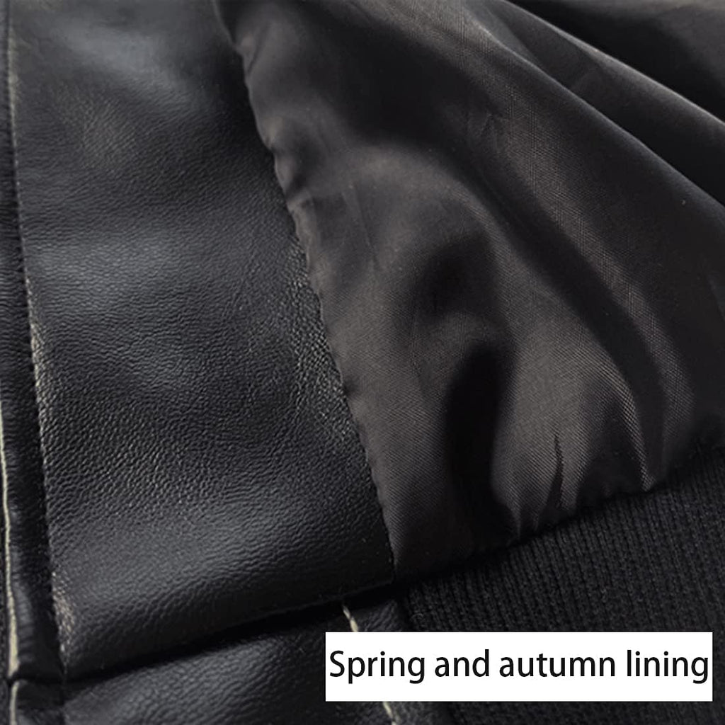 Boys' Outerwear Jackets,Kids Faux Leather Jacket, children's motorcycle Faux leather zipper coat