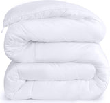 Comforters Twin, All Season Duvet Insert, Down Alternative Box Stitched Bed Comforter with Corner Tabs