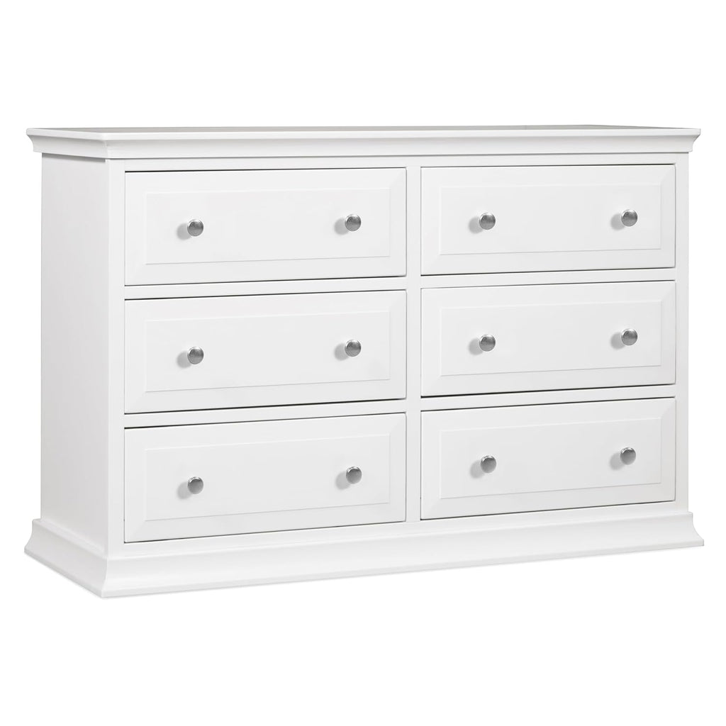 6-Drawer Double Dresser in White