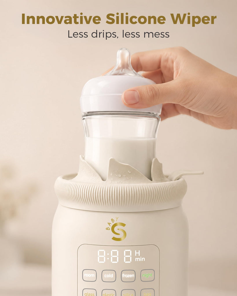 Baby Tibio Baby Bottle Warmer for Breast Milk with Detachable Base