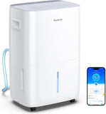 Dehumidifier for Home 4,500 Sq. Ft. 50 to 137 Pint with Pump, Drain Hose
