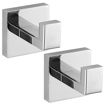 Towel Hooks s, Heavy Duty 33 Lbs Wall Mounted Stainless Steel Modern Hook - Ideal for Hanging Towels, Robes, Coats