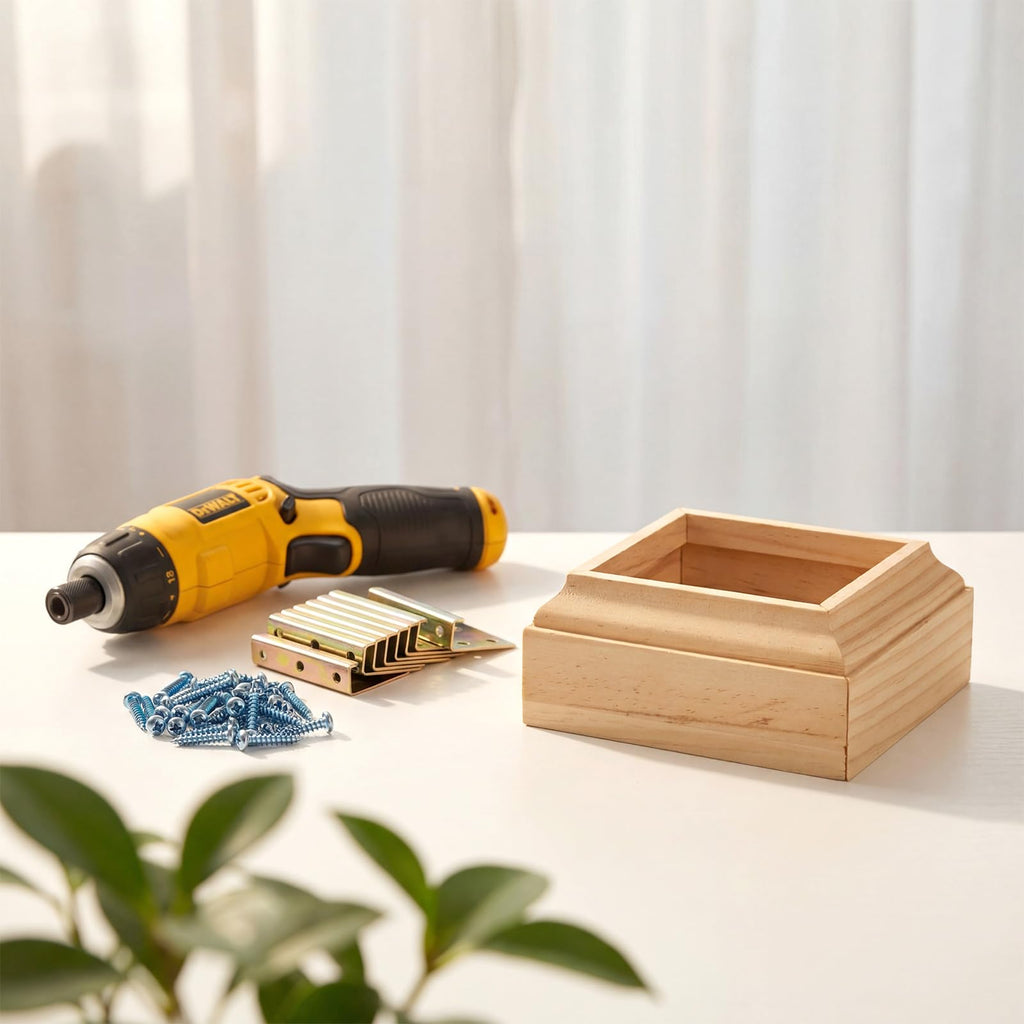 2 Set 3-1/2" Newel Post Mounting Kit, Fastener Installation Kit