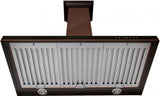 Copper Wall Mount Range Hood